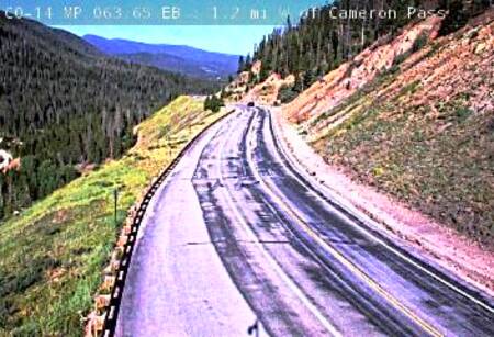 latest image of Cameron Pass
