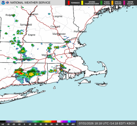 latest image of Boston,MA. radar