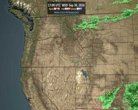 latest image of Northwest radar