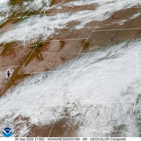 latest image of Northern Rockies geocolor