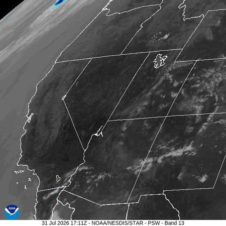 latest image of Pacific Southwest IR