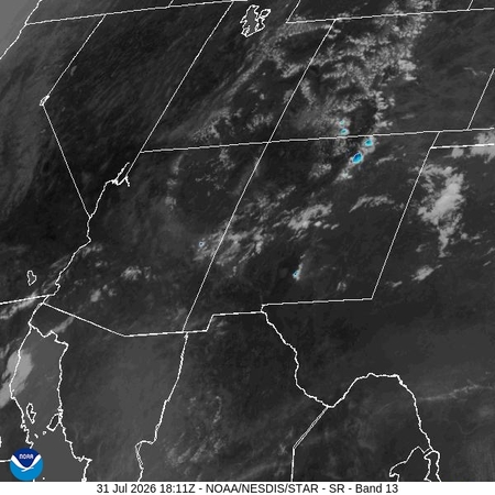 latest image of Southern Rockies IR