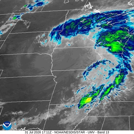 latest image of Upper Miss. Valley IR